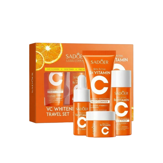 Coffret Routine Vitamine C – kit soin visage 5 pièces